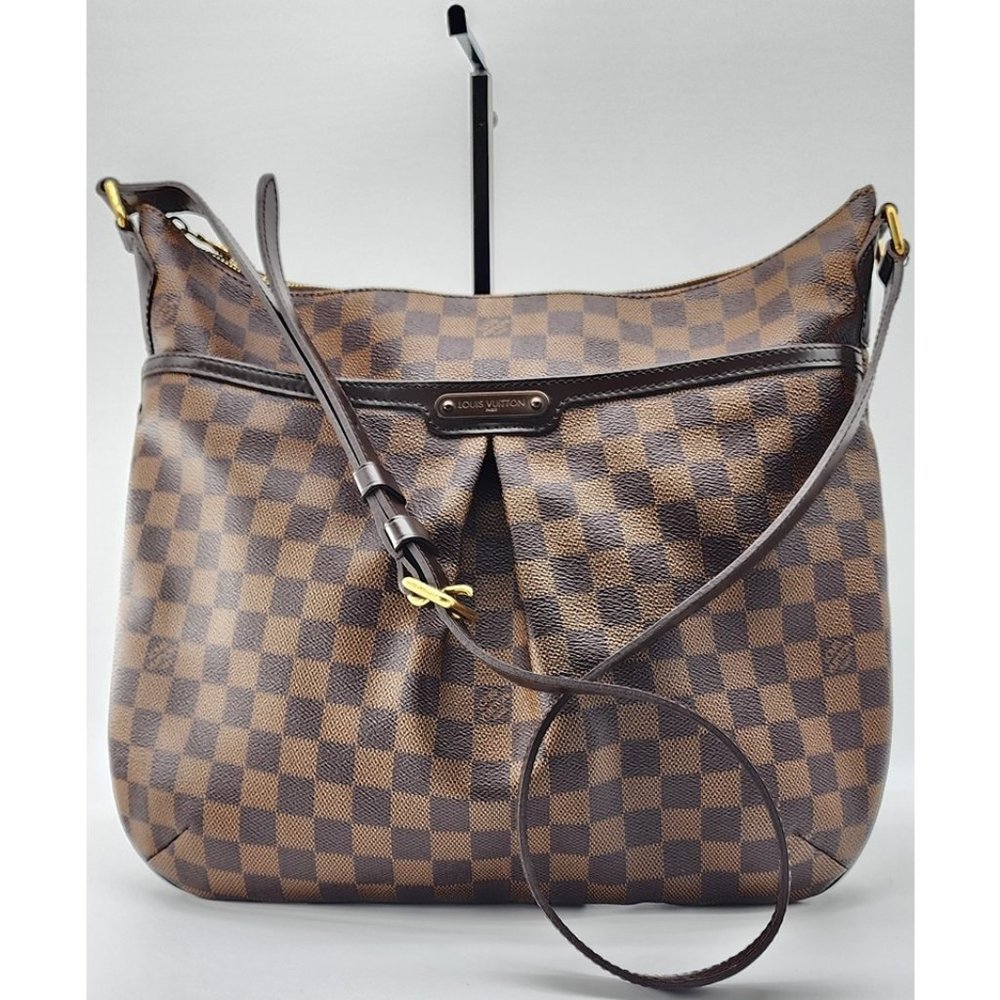 Louis Vuitton Bloomsbury GM Damier Ebene Cross Body Bag in Mint Condition